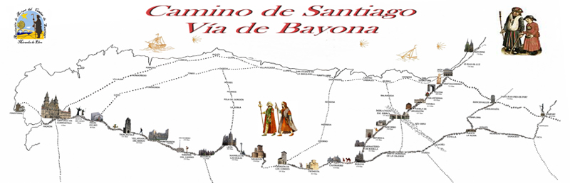 Camino de Santiago Via de Bayona